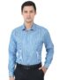 MANSLOOK Men’s Poly Cotton Long Sleeve Formal Stripes Regular Fit Shirt