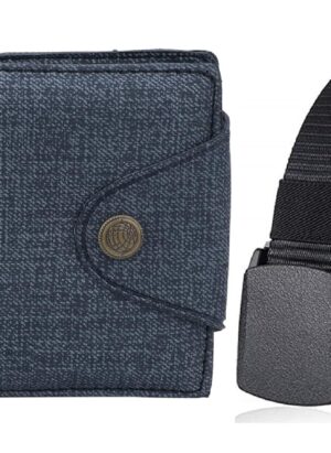 mens wallet combo belt