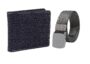 MANSLOOK Belt & Denim wallet combo Gift Set.