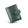 MANSLOOK FLYCATCHER Genuine Leather Card Holder Wallet for Man & Women, RFID Protected ATM/Credit Card Holder Wallet for Men with 18 Slots, Gift for Men, Father, Husband, Boyfriend – Green
