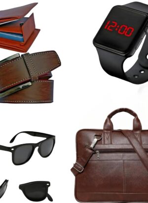 mens wallet combo belt