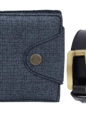 mens wallet combo belt