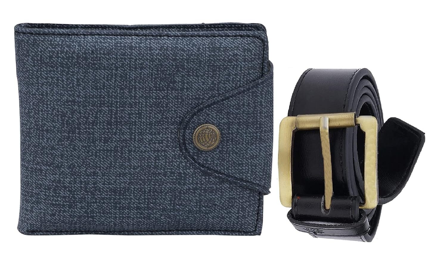 mens wallet combo belt