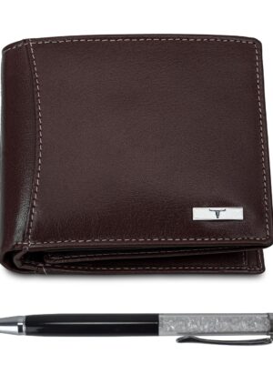 mens wallet combo belt