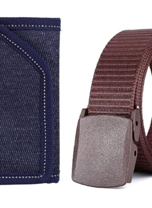 mens wallet combo belt