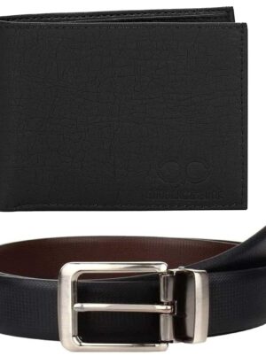 mens wallet combo belt