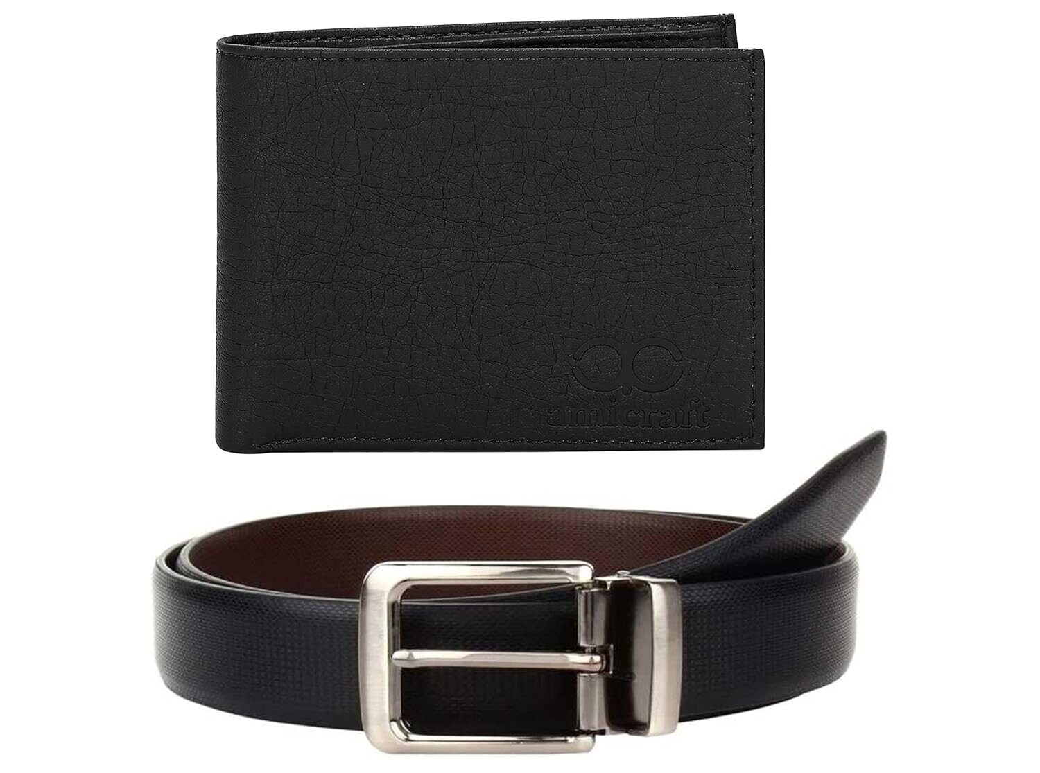 mens wallet combo belt
