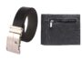 MANSLOOK Men’s Combo Pack Of Wallet & Belt Gift Set
