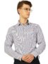 MANSLOOK Scott Men’s | Striped | Full Sleeve | Slim Fit | Polycotton | Single Pocket | Spread Collar | Formal Shirt