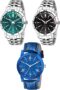 MANSLOOK FASHION WITH DEVICE OF R Different Leather and Steel Straps Combo Super Quality Analogue Watches for Men’s and Boy’s Pack of – 3