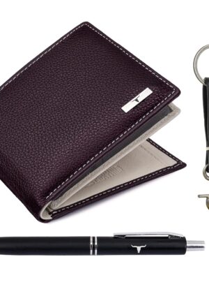 mens wallet combo belt