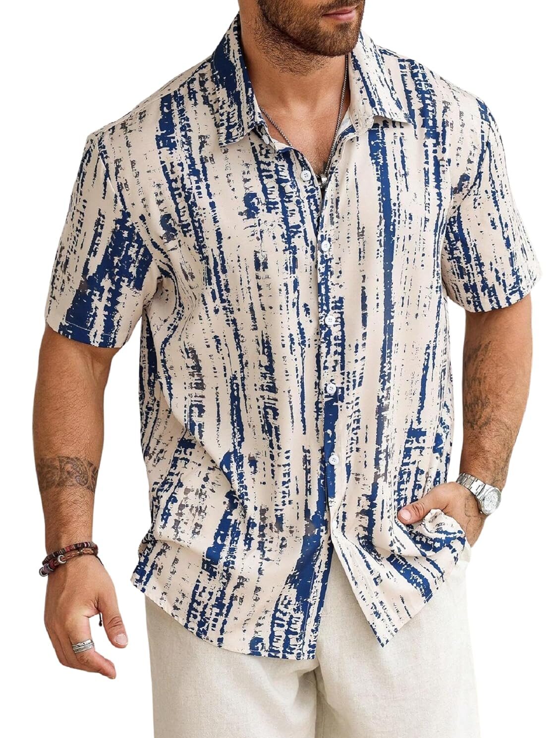 menʼs casual shirts