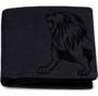 MANSLOOK FOREST Leo RFID Blocking Vintage Black Leather Wallet for Men