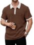 MANSLOOK Men’s Solid Classic Fit T-Shirt