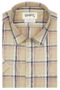 MANSLOOK 100% Cotton Checkered Half Sleeves Regular Fit Formal Shirt for Men