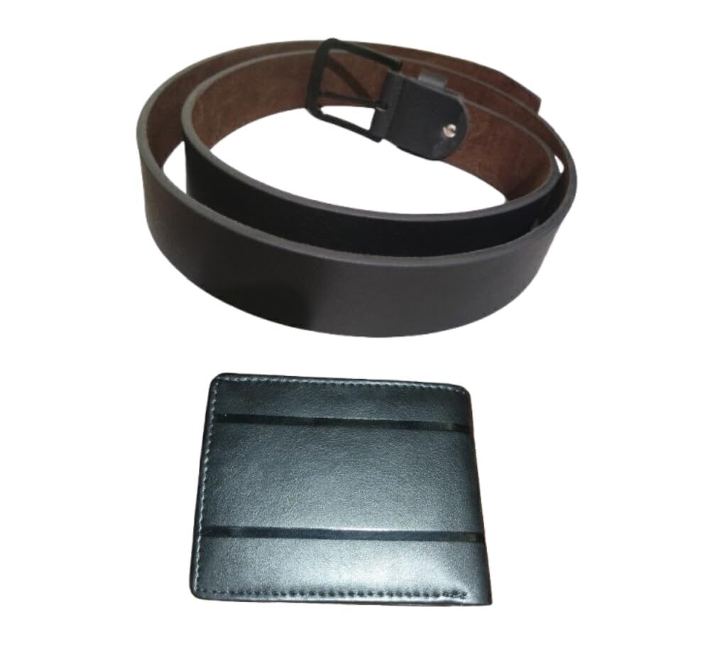 mens belt combo gift set