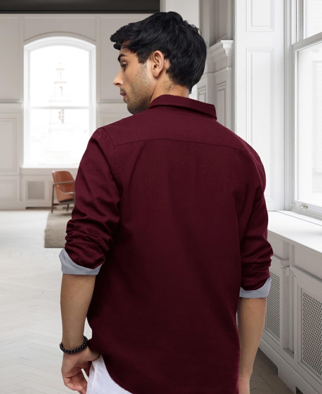 menʼs formal office shirts