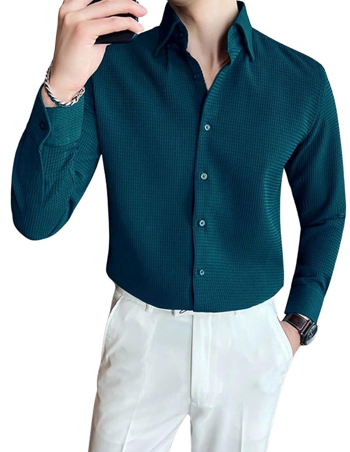 menʼs formal office shirts