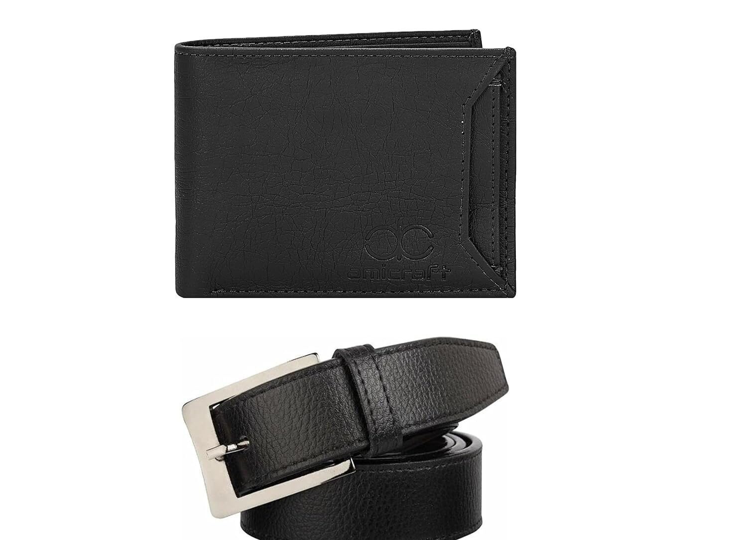 mens belt combo gift set