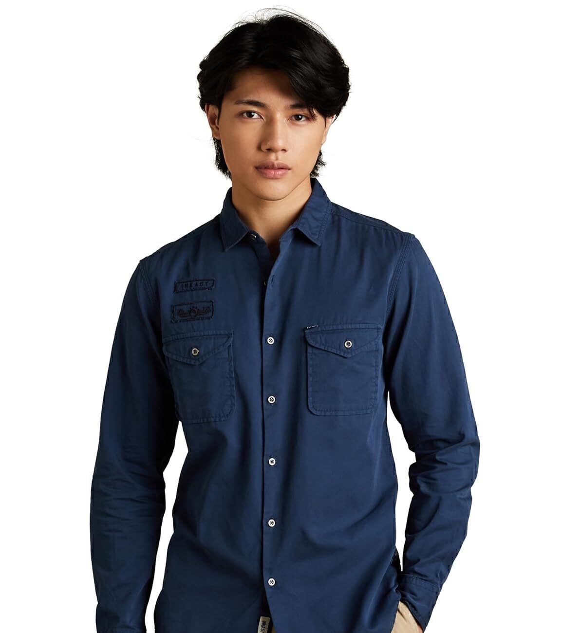 men denim shirts