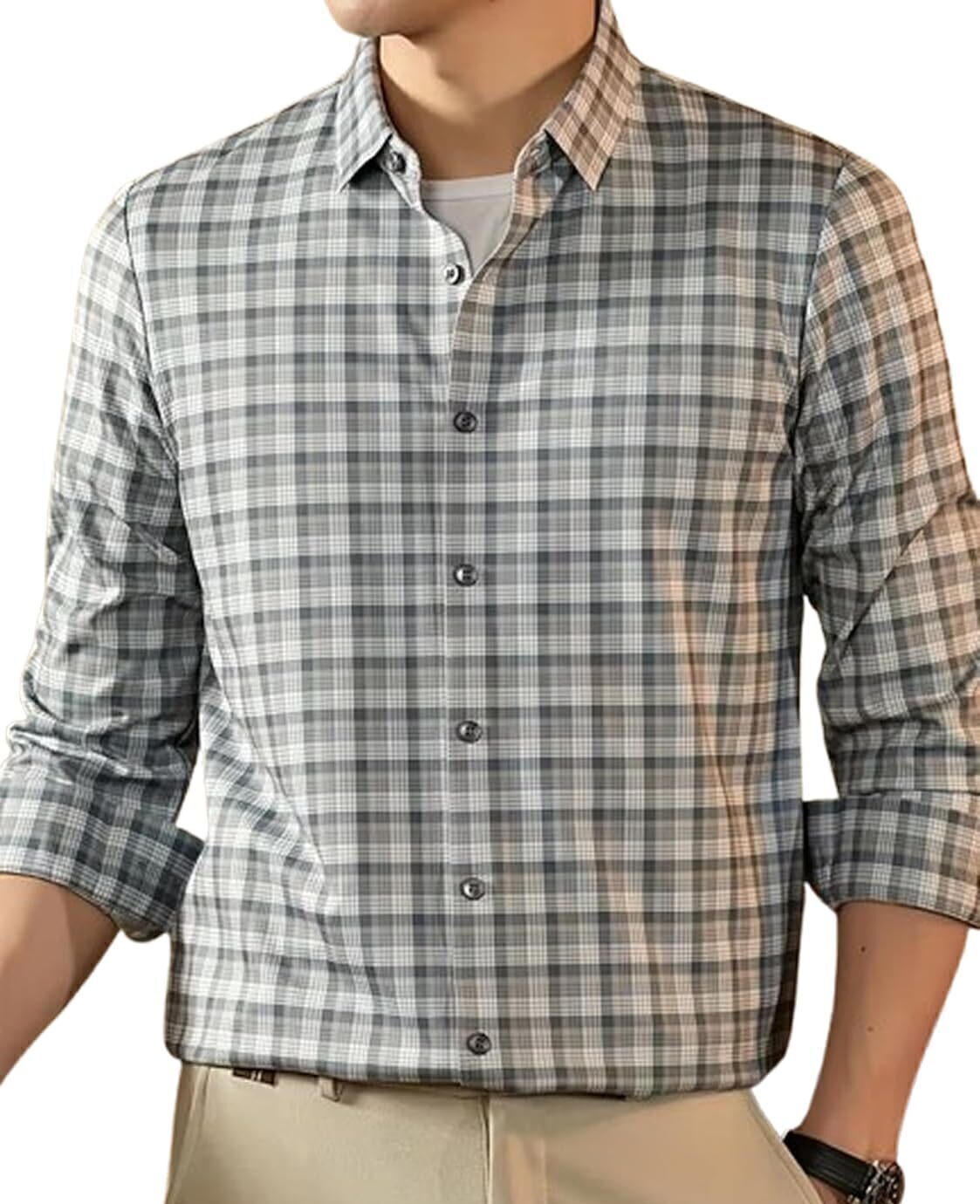 menʼs formal office shirts