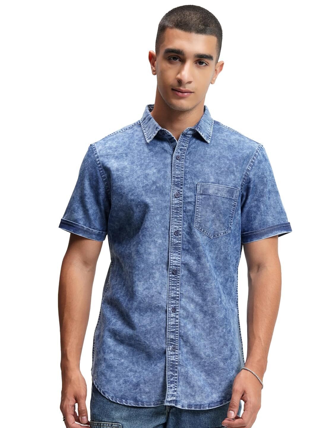 men denim shirts