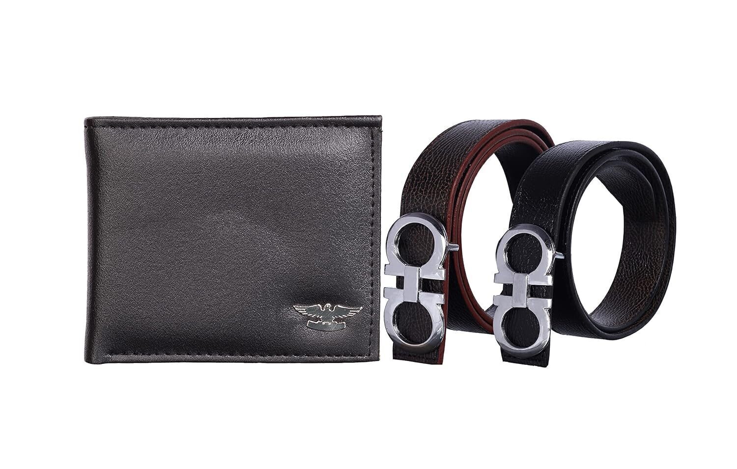 mens belt combo gift set